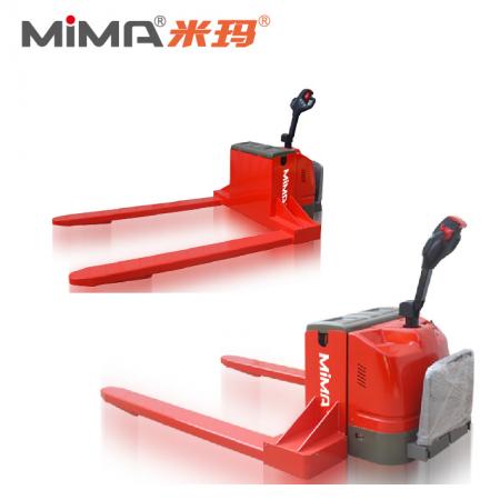 더 넓은 포크가 장착된 3T 전기 팔레트 트럭