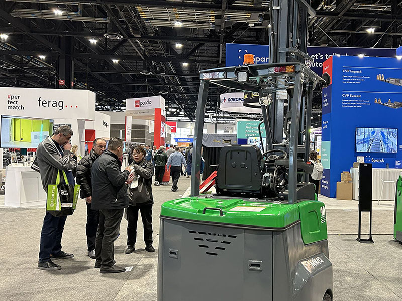 Forkvance Forklifts, 성공적인 첫날로 PROMAT 2023 개막